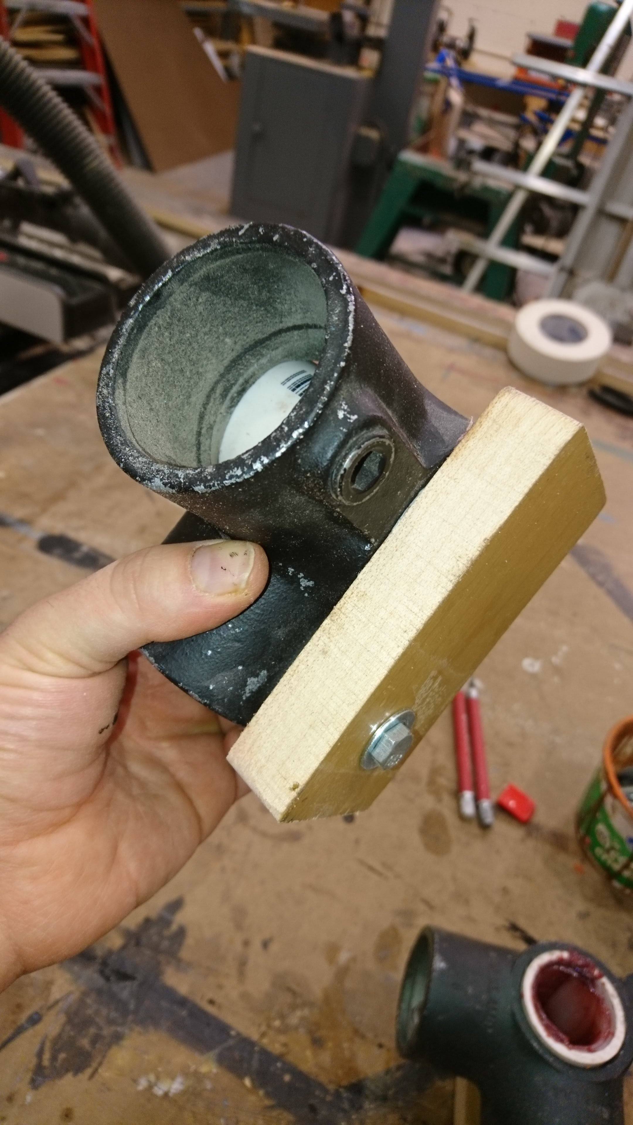Pivot Point Wooden End Stop